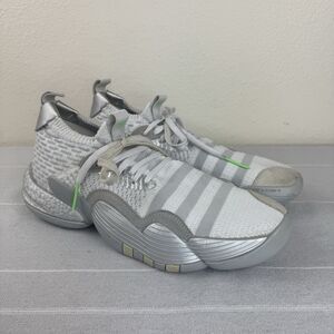 Men’s Adidas Trae Young 2 Basketball Athletic Shoes Dash Gray Halo Silver 11